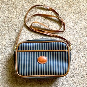 Allan Edward Leather Crossbody Purse